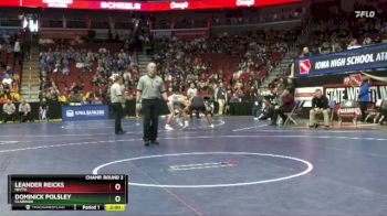 2A-175 lbs Champ. Round 2 - Dominick Polsley, Clarinda vs Leander Reicks, NH/TV