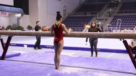Adeline Kenlin(USA) Beam Routine, Training Day 2 - 2018 City of Jesolo Trophy