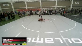 120 lbs Quarterfinal - Uriel Castillo, Cedar Valley vs Simon Boyer, Timpanogos