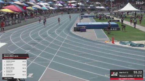 2026 AAU Junior Olympic Games - Youth Girls' 400m, Semi-Finals 10 - Age 17-18