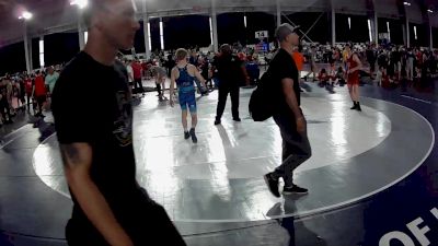 120 lbs Champ. Round 2 - Isaac Weber, Ringers Wrestling Club vs Benjamin Williamson, Michigan