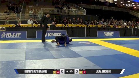 Laura E Monroe vs Elisabeth Ruth Bramall 2025 Pan Jiu Jitsu IBJJF Championship