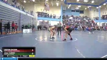 113 lbs Quarterfinal - Jaxton Packer, South Fremont High School vs Cole Currin, Kuna High School