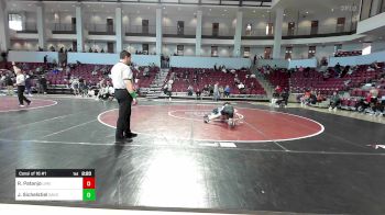 133 lbs Consi Of 16 #1 - Richard Patanjo, Limestone University vs Jackson Sichelstiel, Davidson