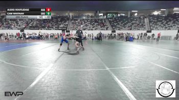 110 lbs 3rd Place - Aleks Routledge, Husky Wrestling Club vs Cam Whitnah, Choctaw Jh