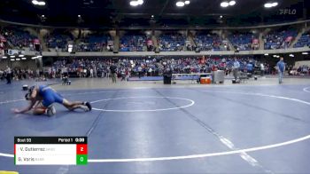 132 lbs Champ. Round 1 - Vince Gutierrez, Sandburg vs George Voris, Barrington