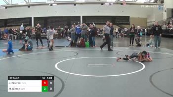 49 lbs Prelims - Jacob Cicchini, Washington Twp. Minutemen ES vs Marcelo Simon, GA Justice Escape ES