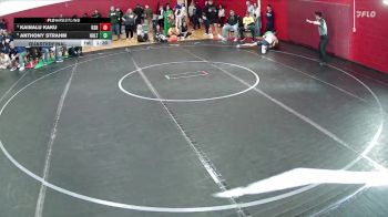 120 lbs Quarterfinal - Anthony Strahm, Holtville vs Kainalu Kaku, Kamehameha Schools- Hawaii Boys