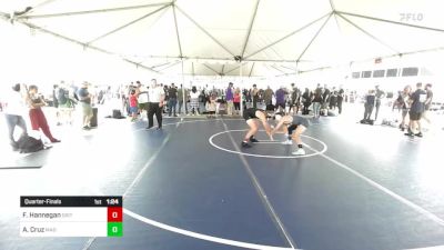 130 lbs Quarterfinal - Finnian Hannegan, Grit vs Anthony Cruz, Mad Dawg WC