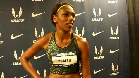 Raevyn Rogers Feeling Good After Missing Last Two Races