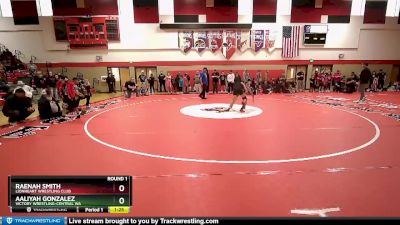 95-103 lbs Round 1 - Raenah Smith, Lionheart Wrestling Club vs Aaliyah Gonzalez, Victory Wrestling-Central WA