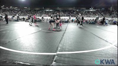 115 lbs Consolation - Rhiley Coffey, Marlow Outlaws vs Brayleigh Cooper, Shelton Wrestling Academy