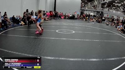 114 lbs Placement (4 Team) - Emma Grimes, Lady Assassins vs Holly McKinney, MGW Something Wicked