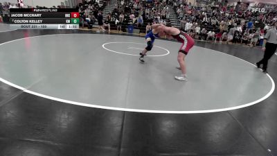 150 lbs Champ. Round 1 - Jacob McCrary, Heritage High School vs Colton Kelley, Kearney Matcats