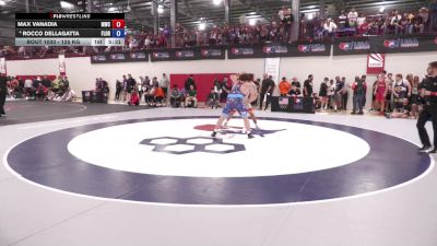 125 kg Champ. Round 1 - Max Vanadia, Michigan Wrestling Club vs Rocco Dellagatta, Florida