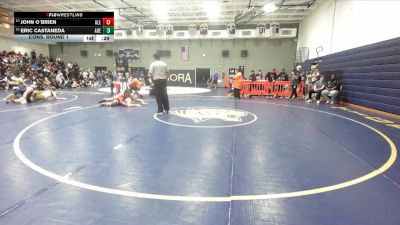 215 lbs Cons. Round 1 - John O`Brien, Alemany vs Eric Castaneda, Adelanto