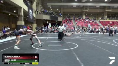 130 lbs Cons. Round 2 - Blaine Schwada, Chesty Lions Wrestling Club vs Brodi Jones, Victory