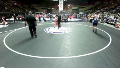 150 lbs Nathan Abbott, TCWA - Tri-Counties Wrestling Association vs Jimmy Alvarez Jr., LAWA - Los Angles Wrestling Association