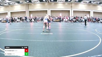 109 lbs Consi Of 4 - Mia Anderson, Nebraska Wr Acd vs Naylani Valdez, Hyperbolic WC