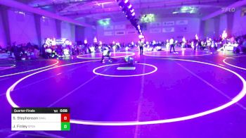 54 lbs Quarterfinal - Stihl Stephenson, Small Town Wrestling vs Jacques Finley, Spokane Wrestling