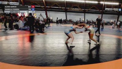 116 lbs Semifinal - Alana Garcia, Na Koa Training Center vs Isabella Fodera, Titan Mercury