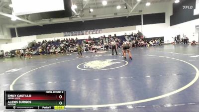 170 lbs Cons. Round 2 - Alexis Burgos, Mayfair vs Emily Castillo, SIerra Vista