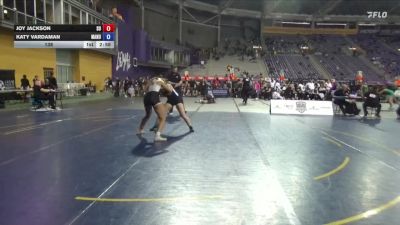 138 lbs Placement (4 Team) - Joy Jackson, Schreiner University vs Katy Vardaman, Manchester