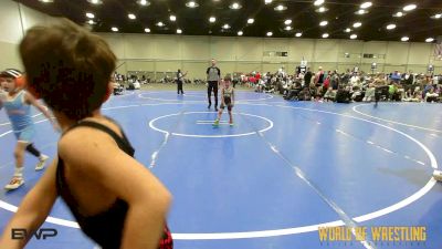 52 lbs Rr Rnd 3 - Griffyn Moyer, Mat Union Misfits 9U 2 vs Miles Sanders, Powerhouse Elite 9U