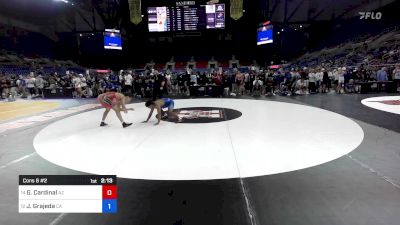 144 lbs Cons 8 #2 - Gus Cardinal, AZ vs Jesse Grajeda, CA