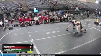 90 lbs Round 5 (6 Team) - Gunner Vannorman, Kansas Pythons vs Jax Reynolds, Kentucky