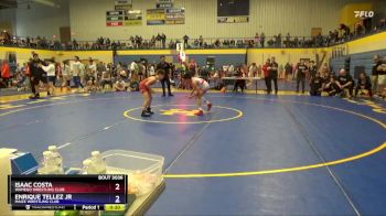 77 lbs Semifinal - Enrique Tellez Jr, Maize Wrestling Club vs Isaac Costa, Wamego Wrestling Club