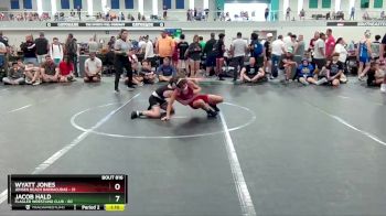 92 lbs Semifinal - Wyatt Jones, Jensen Beach Barracudas vs Jacob Hald, Flagler Wrestling Club