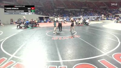 6A Boys 157 lbs Cons. Round 2 - James Atencio, David Douglas Boys vs Theodore Sandford, Tigard Boys