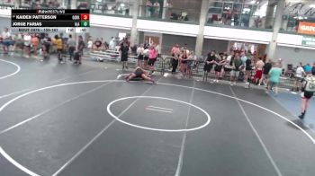 159-167 lbs Cons. Round 1 - Kaiden Patterson, Republic vs Jorge Farias, Aurora (East Aurora)