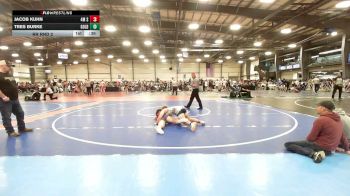 154 lbs Rr Rnd 2 - Jacob Kuhn, 4M Strength - MS vs Tres Burke, Gold Standard Wrestling - MS