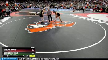 Cons. Round 2 - Kennedy Penne, Elkhorn Valley Girls vs Abigail James, Blair Girls