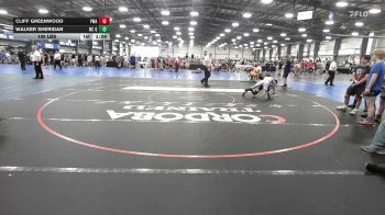 100 lbs Rr Rnd 3 - Cliff Greenwood, Parabellum Ravens - MS vs Walker Sheridan, NC Gold - MS