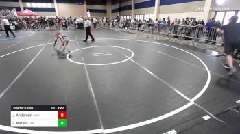 58 lbs Quarterfinal - Jaelyn Anderson, Nebraska Wr Ac vs Jiana Mares, Team Selma