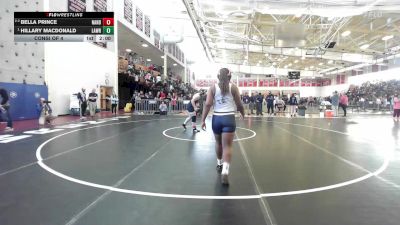 185 lbs Semifinal - Bella Prince, North Andover vs Hillary MacDonald, Lawrence