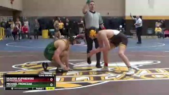 165 lbs Cons. Round 2 - Hunter Kupniewski, Baldwin Wallace vs Michael Fronczak, Brockport