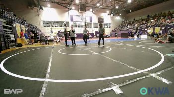 110 lbs Rr Rnd 5 - Luke Williams, Mannford Pirate Youth Wrestling vs Aiden Miller, Stroud Youth Wrestling Club