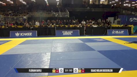 Isaac Nolan Doederlein vs Florian Bayili 2025 Pan Jiu Jitsu IBJJF Championship