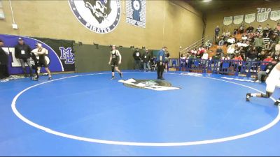 132 lbs Cons. Round 8 - Daniel Benevides, Highland vs Jace Lipska, Casa Roble