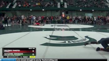 133 lbs Cons. Round 1 - Wilfried Tanefeu, Michigan vs Nathaniel Genobana, Northern Illinois University