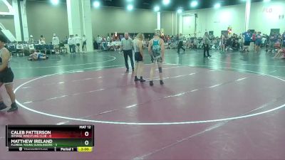 113 lbs Round 5 (6 Team) - Caleb Patterson, Intense Wrestling Club vs Matthew Ireland, Florida Young Gunslingers