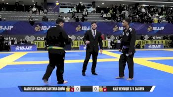 Kauê Henrique G. V. Da Silva vs Matheus Yawarane Santana Simão 2026 European Jiu-Jitsu IBJJF Championship