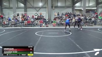 215 lbs Champ. Round 1 - Damarion Shaw, Junction City vs Omari Elias, Wichita Wrestling Club