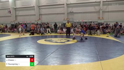 85-J lbs Round Of 32 - Jase Elsass, OH vs Fenton Fourspring, PA
