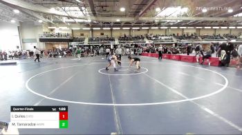 106 lbs Quarterfinal - Isaac Quiles, East Hartford vs Musa Tamaradze, West Springfield