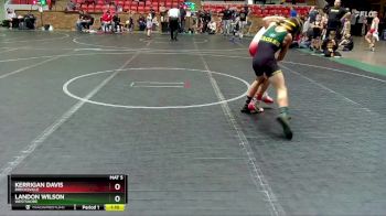 84 lbs 5th Place Match - Landon Wilson, Westshore vs Kerrigan Davis, Brecksville